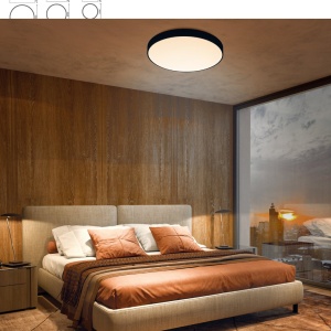 Plafoniera LED CCT, dimabila, diametru 65cm, lemn, CUMBUCO II MA-8843 171718 universul-luminii.ro