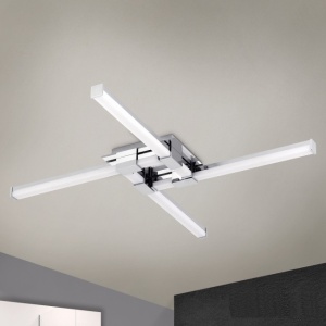 Plafoniera LED cu protectie IP44 Argo DL 7-636/4 chrom OR 68738 universul-luminii.ro