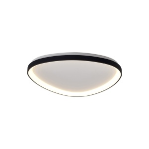 Plafoniera LED cu telecomanda NISEKO II Triangular Black 50W