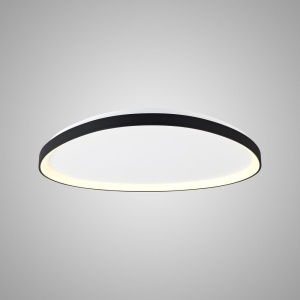 Plafoniera LED cu telecomanda NISEKO II Triangular Black 50W 131368 universul-luminii.ro