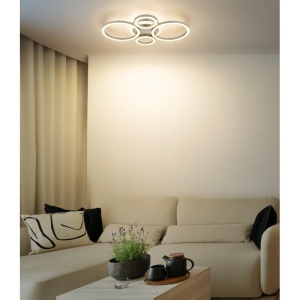 Plafoniera LED design circular LORETTA cafenie - Img 2