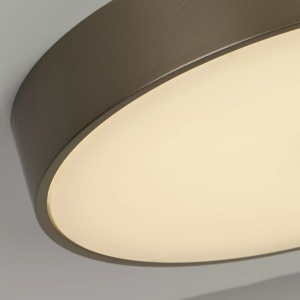 Plafoniera LED design circular Palma bronz 25cm - Img 4