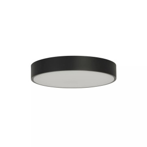 Plafoniera LED design circular Palma negru 25cm - Img 3