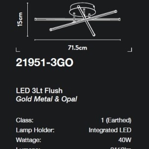 Plafoniera LED design modern minimalist Belle 148288 universul-luminii.ro