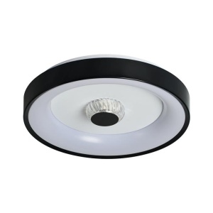 Plafoniera LED design modern Polka negru - Img 6