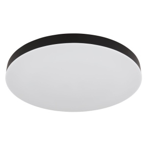 Plafoniera LED design modern simplu MATTHEW D-50cm negru/opal - Img 3