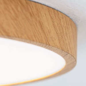 Plafoniera LED design slim BULLY D-28cm maro 234128 universul-luminii.ro