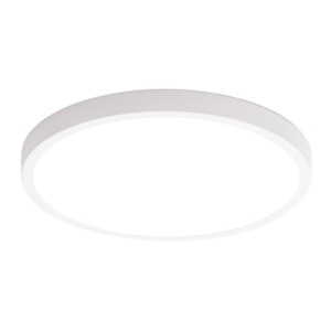 Plafoniera LED design slim LERO D-30cm 3000K alba 155798 universul-luminii.ro