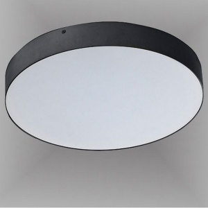 Plafoniera LED design slim MONZA II R60 4000K neagra ZZ AZ3680
