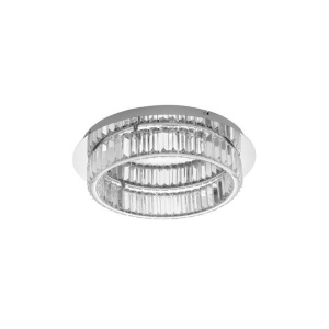 Plafoniera LED dimabila, cristal design elegant AURELIA crom 50cm - Img 1