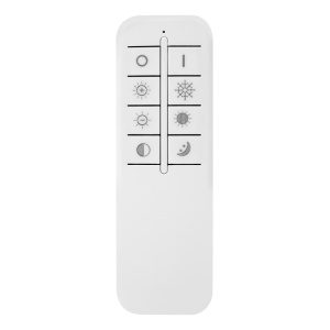 Plafoniera LED dimabila cu telecomanda design modern MAVY alb/gri 48416-50R GL 192198 universul-luminii.ro