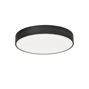 Plafoniera LED dimabila cu telecomanda SOTTO neagra