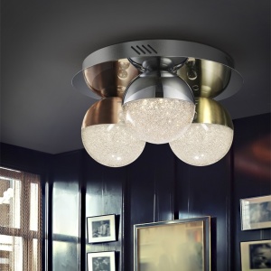 Plafoniera LED dimabila design modern 30 Sphere SV-794025 68788 universul-luminii.ro