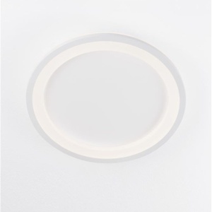 Plafoniera LED dimabila design modern Oggy alb 37cm