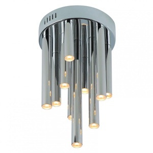 Plafoniera LED dimabila design Premium Class Quality ORGANIC crom C0117D MX - Img 1
