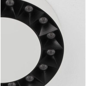 Plafoniera LED exterior moderna IP65 CONVEX alb D-17,6cm - Img 7