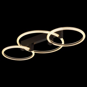 Plafoniera LED metal negru FLETCHER D2 - Img 4
