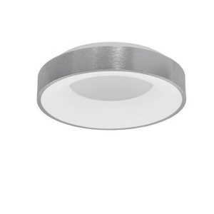 Plafoniera LED moderna 38cm RANDO THIN argintie NVL-9353834