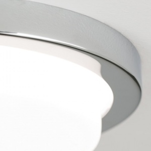 Plafoniera LED moderna LEROX 20cm crom 95508 universul-luminii.ro