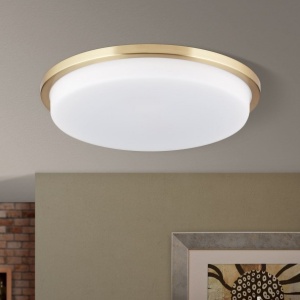 Plafoniera LED moderna LEROX 40cm alama mat 95608 universul-luminii.ro