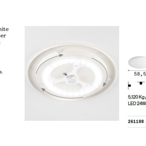 Plafoniera LED moderna LEVEL PL D40 93128 universul-luminii.ro