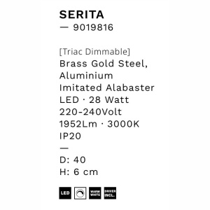 Plafoniera LED SERITA 40cm - Img 8