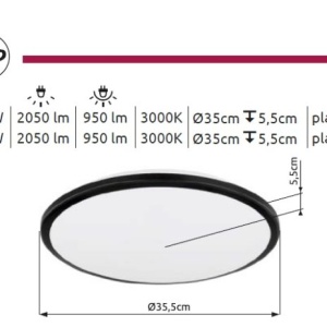 Plafoniera LED slim design circular XANDER - Img 5