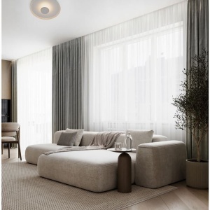 Plafoniera LED stil modern DORELL alba - Img 2