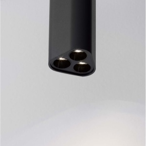 Plafoniera LED tip spot ETHO negru/15cm 237808 universul-luminii.ro