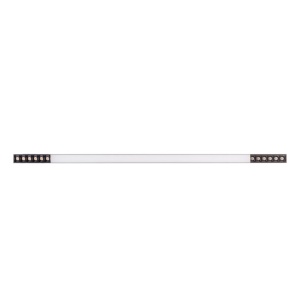 Plafoniera liniara neagra LED Rx 120cm 621808 universul-luminii.ro