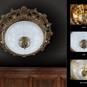 Plafoniera LUX design clasic SHARLEEN 320 54078 universul-luminii.ro
