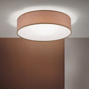 Plafoniera moderna diam. 40cm Seda maro DL 7-617/3 braun OR