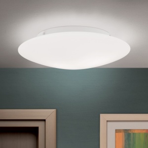 Plafoniera moderna diametru 37cm, Alba 94938 universul-luminii.ro
