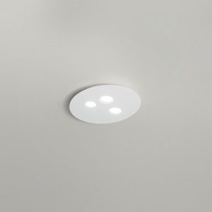 Plafoniera moderna Luna 40x47,5cm, alb sau gri 147388 universul-luminii.ro