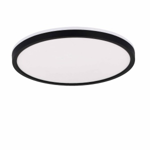 Plafoniera slim LED CCT BOVE negru 50cm