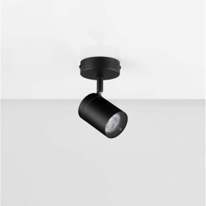 Plafoniera/Spot directionabil IP44 ALMA 1L negru 160368 universul-luminii.ro
