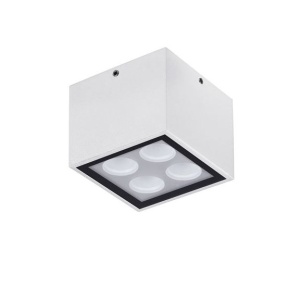 Plafoniera/Spot LED iluminat exterior IP54 SIMPLY alb