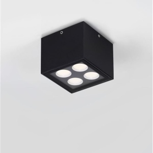 Plafoniera/Spot LED iluminat exterior IP54 SIMPLY negru 158468 universul-luminii.ro