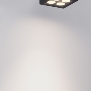 Plafoniera/Spot LED iluminat exterior IP54 SIMPLY negru 236738 universul-luminii.ro