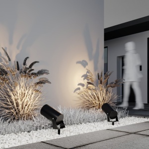 Proiector LED cu tarus iluminat exterior IP65 Bern 30W grafit 146498 universul-luminii.ro
