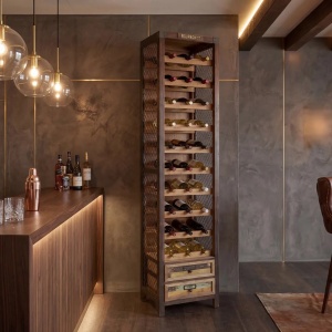 Raft pentru sticle de vin Bodega 190cm