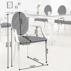 Scaun cu brate Modern Barock A-37355 VC - Img 7