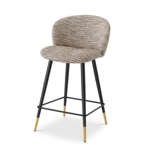 Scaun de bar design elegant LUX Counter Stool Volante, bej mademoiselle 115740 HZ