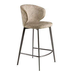 Scaun de bar LUX design italian Brown marbled