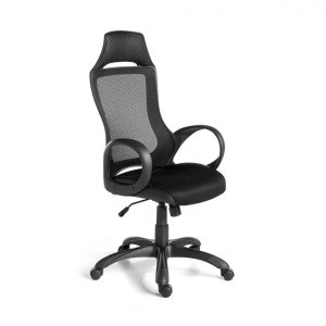 Scaun de birou elegant Black AC 4074-MLM611436