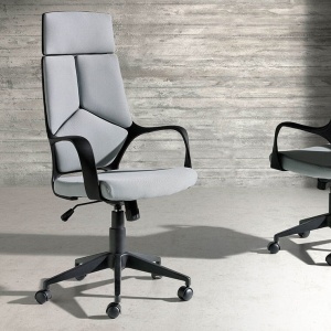 Scaun de birou elegant Gray AC 4076-MLM611411