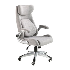 Scaun de birou modern Grey fabric