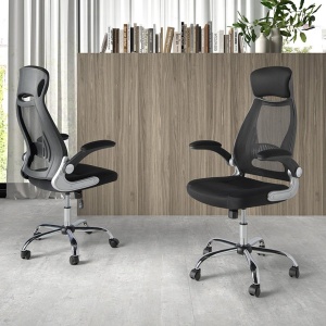 Scaun de birou pivotant design modern Black - Img 5