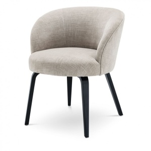 Scaun design elegant LUX Vichy, sisley bej 115104 HZ