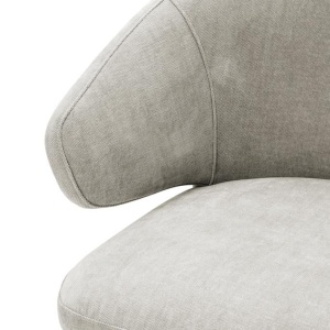 Scaun elegant design LUX Cardinale, clarck sand 111945 HZ - Img 5